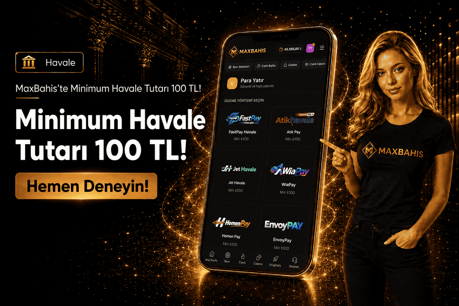 500 TL Havale